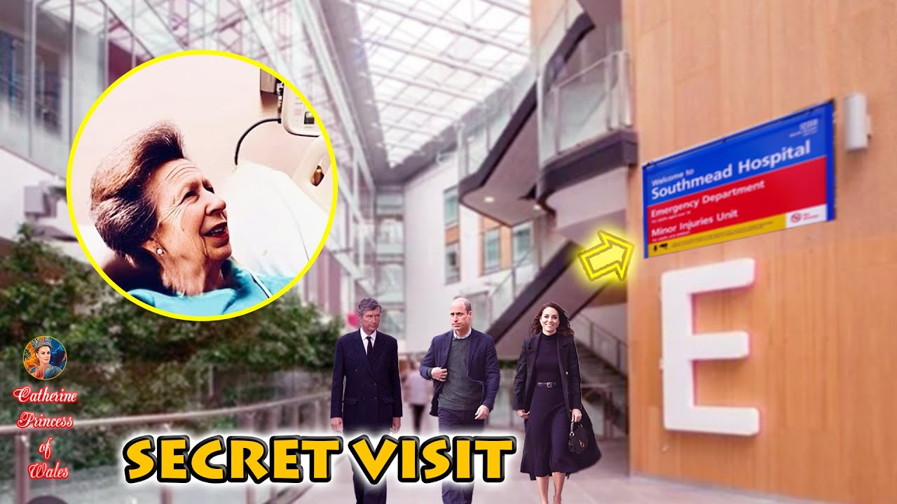 Catherine and William SPOTTED VISITING Princess Anne after Palace Announced Her Hospitalized