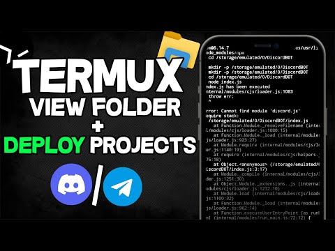 How to Access Termux Files in File Manager and Run Your Projects (Full Guide)