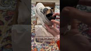 Unboxing On Cloudnova Neutral Sneakers
