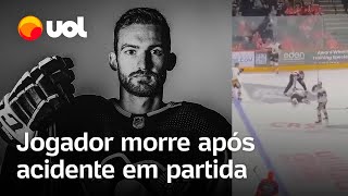 Jogador de hoquei morre apos ser atingido no pescoco por lamina de patins