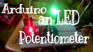 Control blinking speed of an LED with Arduino & Potentiometer
