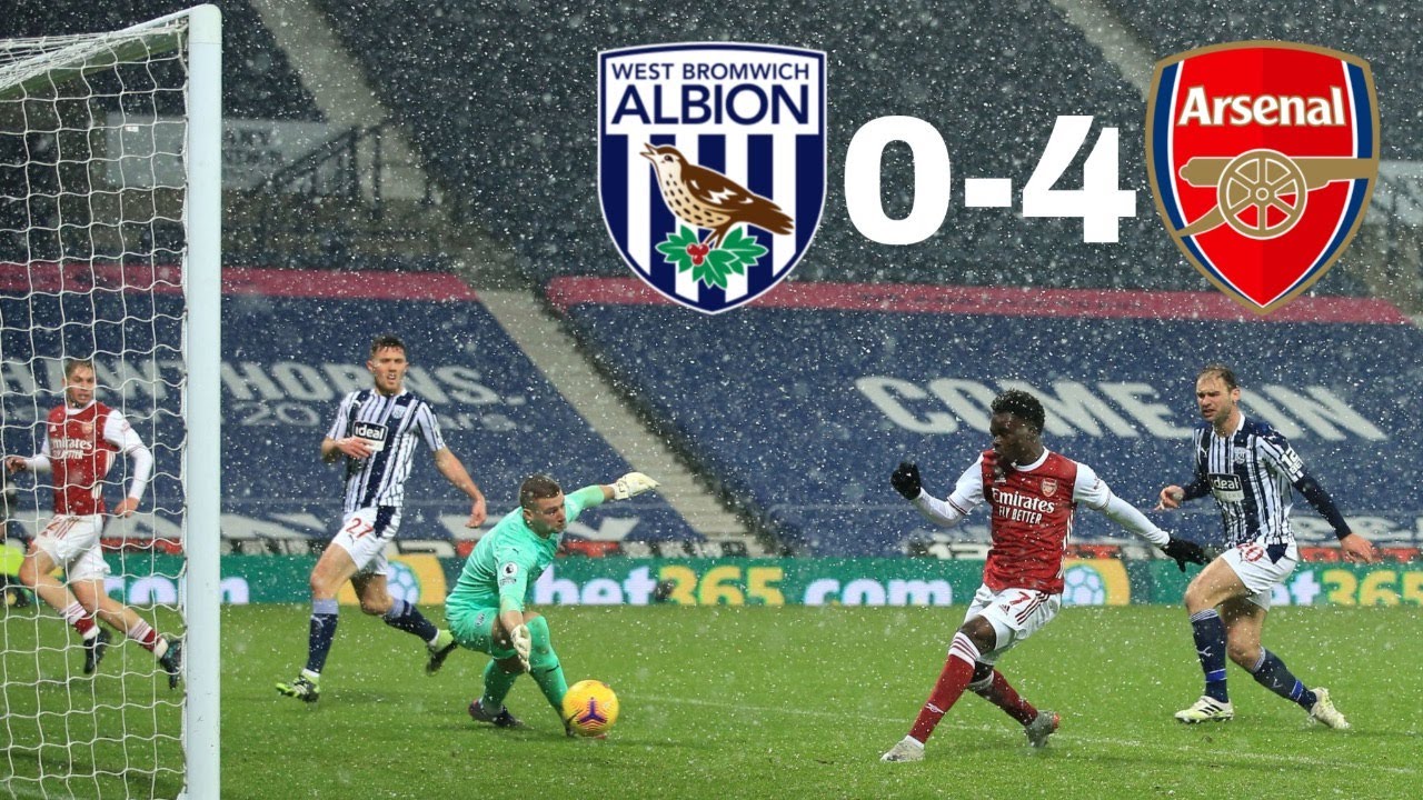 West Bromwich Albion vs. Arsenal - Football Match Report - January ...