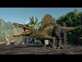 TOTAL CHAOS: 96 Dinosaurs Escape the Park as the Volcano Erupts | Jurassic World Evolution 2