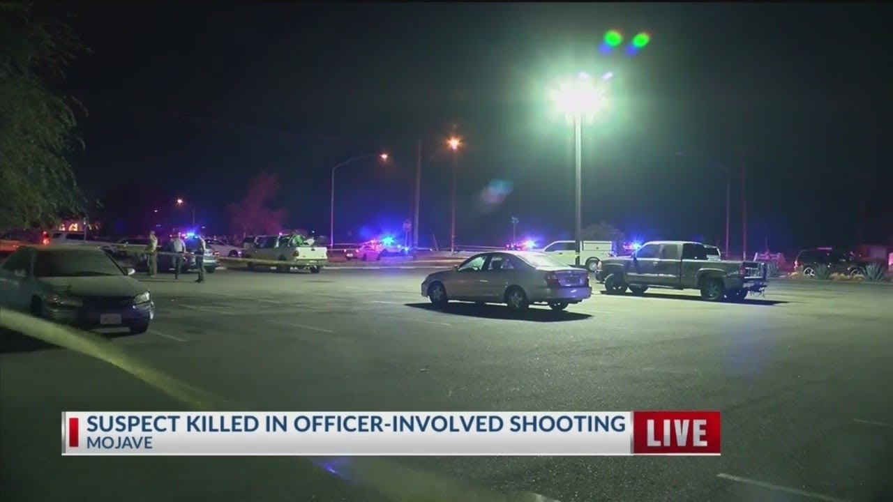 Suspect shot, killed by Kern County deputy in Mojave incident - YouTube