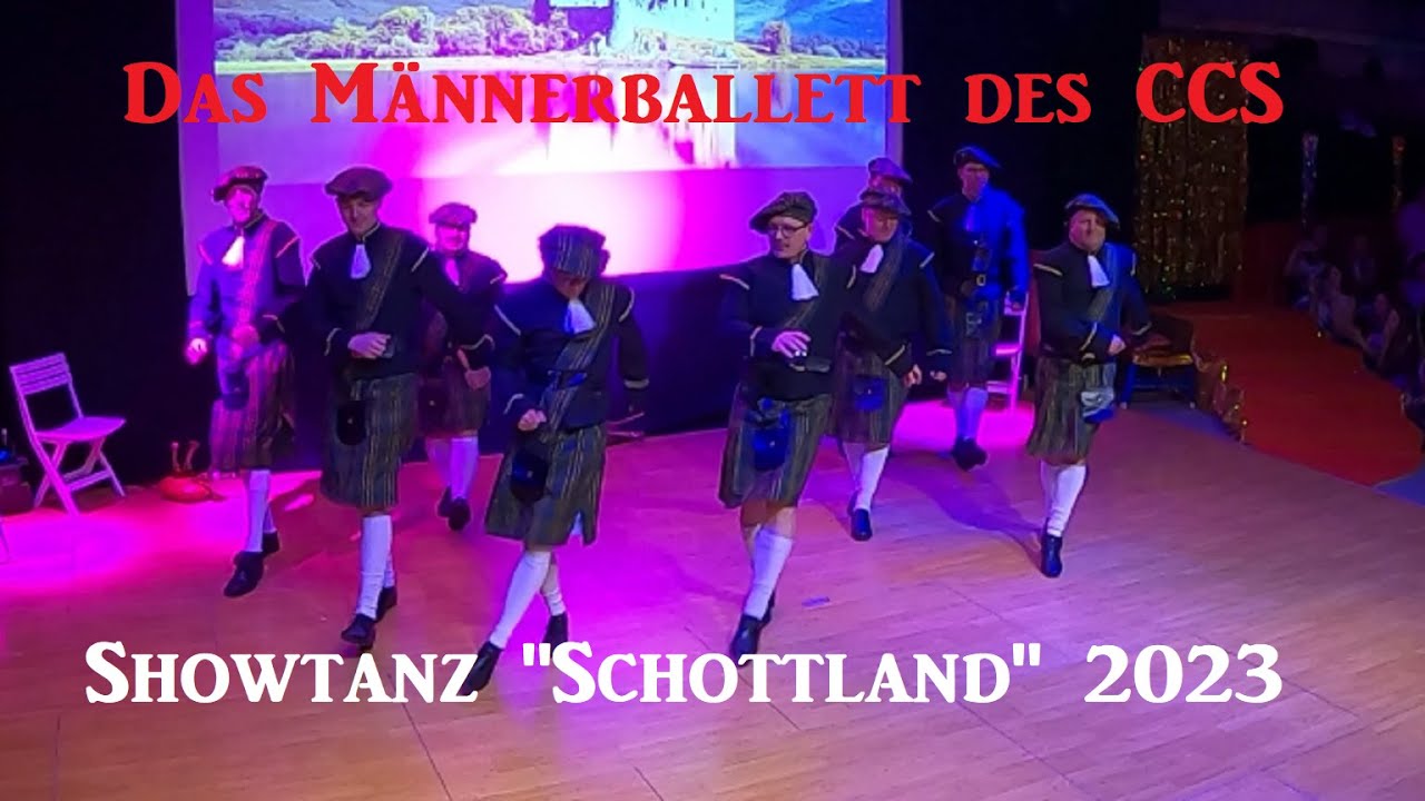 Das Männerbalett des CCS in der 43. Session mit ihrem Showtanz  