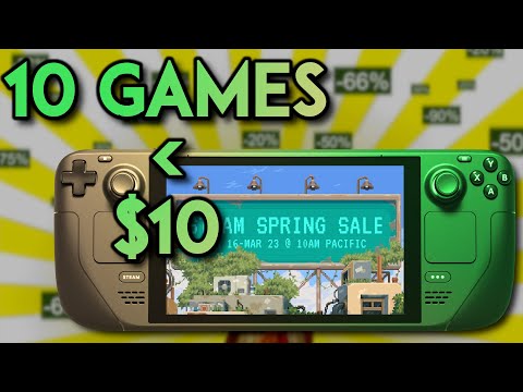 「10 Games Under $10 for Your New Steam Deck!!」