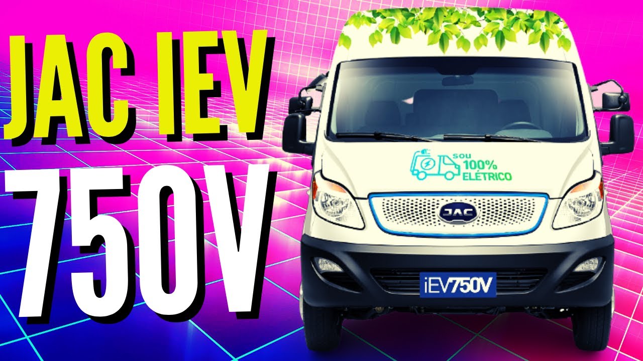 NOVA VAN JAC iEV 750V TOTALMENTE ELÉTRICO