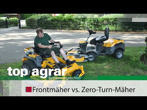 Stiga Park 640 PWX Frontmäher gegen Zero-Turn-Mäher ZT 7132T - Welches System mäht besser?