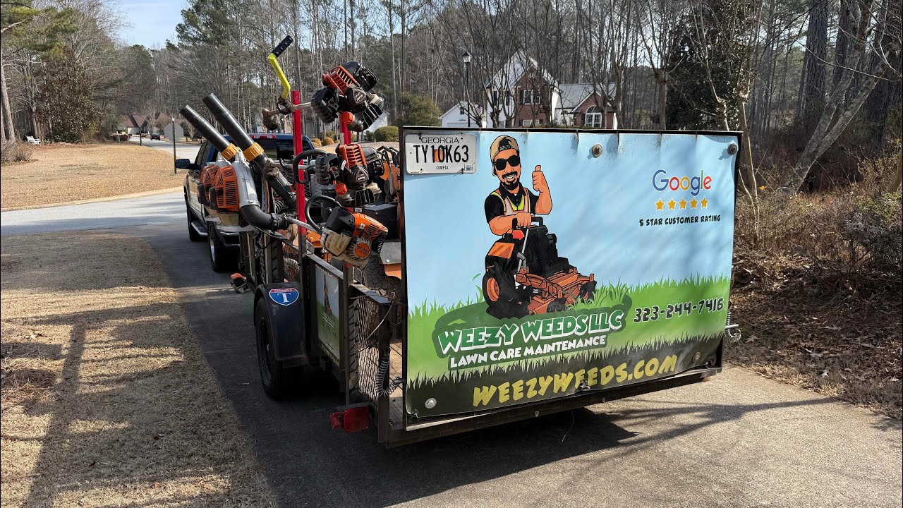 Моя конфигурация для ухода за газоном на 2026 год (обзор грузовика, прицепа и оборудования)!