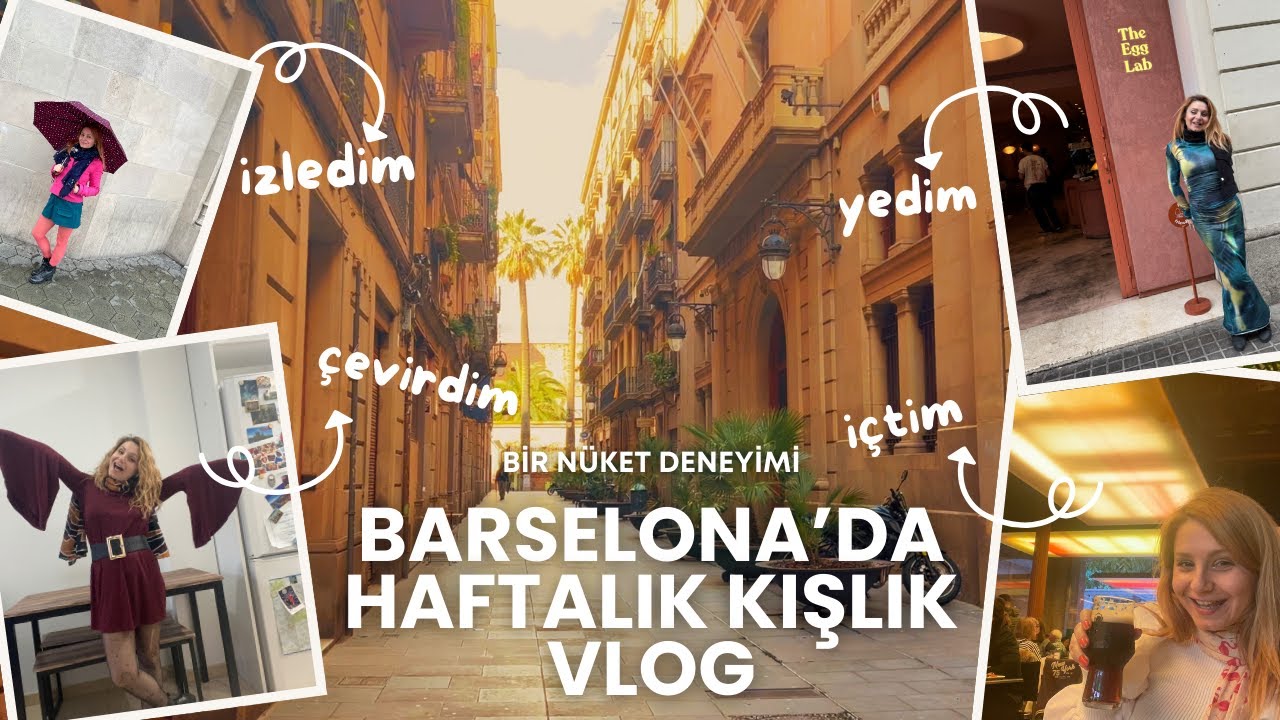 Barselona'da kış: Festivalli, yeni mekân denemeli, tabii ki yine yemeli içmeli...