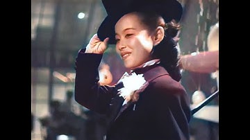 悲しき口笛 / The Sad Whistle (1949) [60fps カラー化 映画 フル / Colorized, Full Movie] 美空ひばり