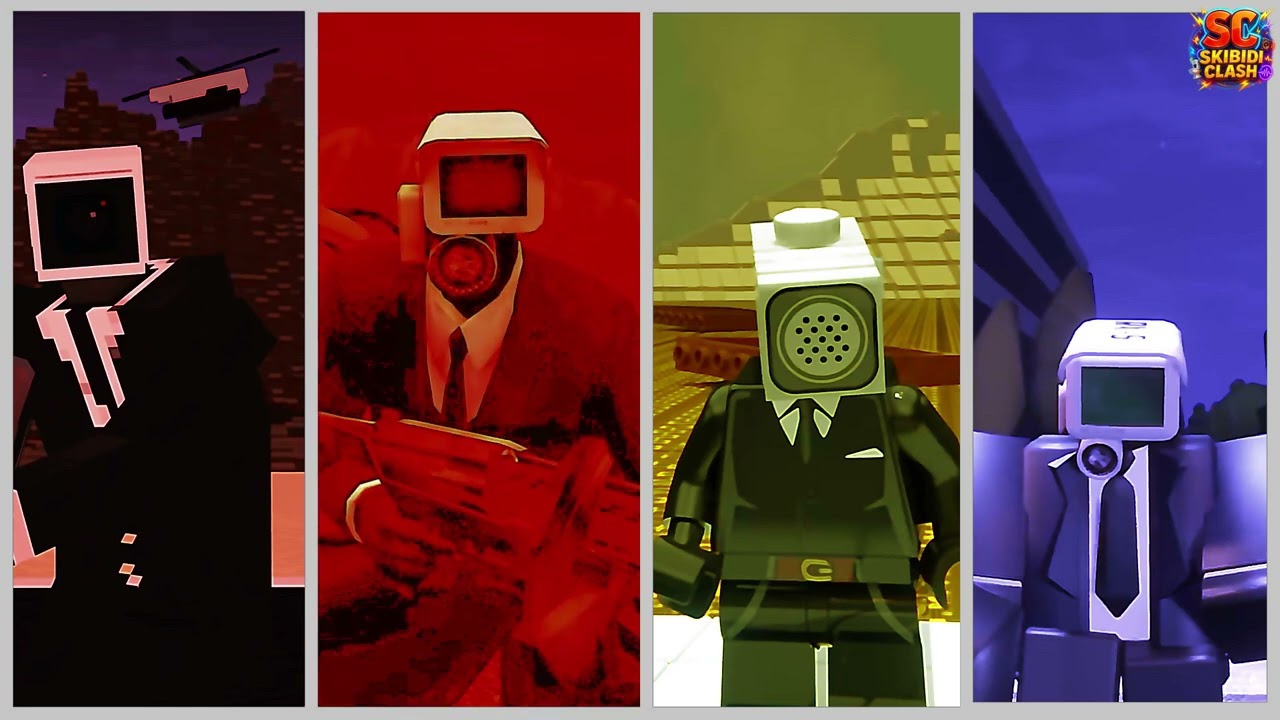 SKIBIDI TOILET ORIGINAL vs MINECRAFT vs ROBLOX vs LEGO 😱 | FULL MULTIVERSE BATTLE | EPISODE 66