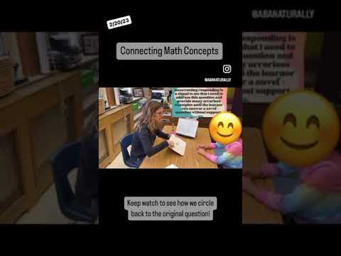 Teaching Language in Math - Connecting Math Concepts