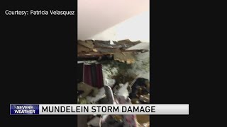 Apartment building in Mundelein badly damaged after Tuesday s storms