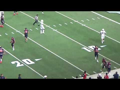 Saint Louis 7, Bishop Gorman 0: de Laura to Wilson, 31-yard TD