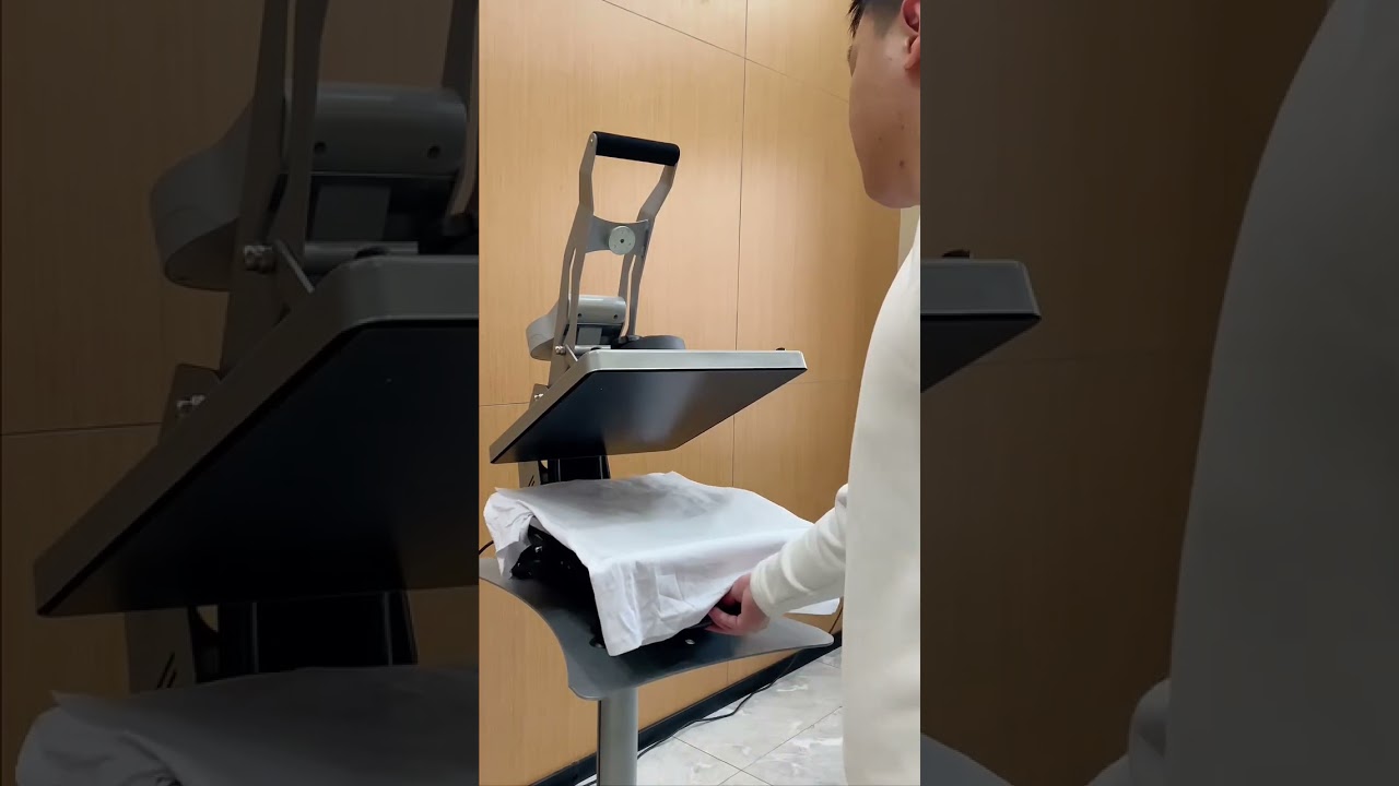Discover Our Semi-Automatic Heat Press Machine!