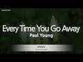 Paul youngevery time you go away melody zzang karaoke