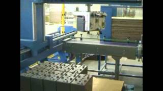 Palletising Robot PARO by roTeg Car Batteries