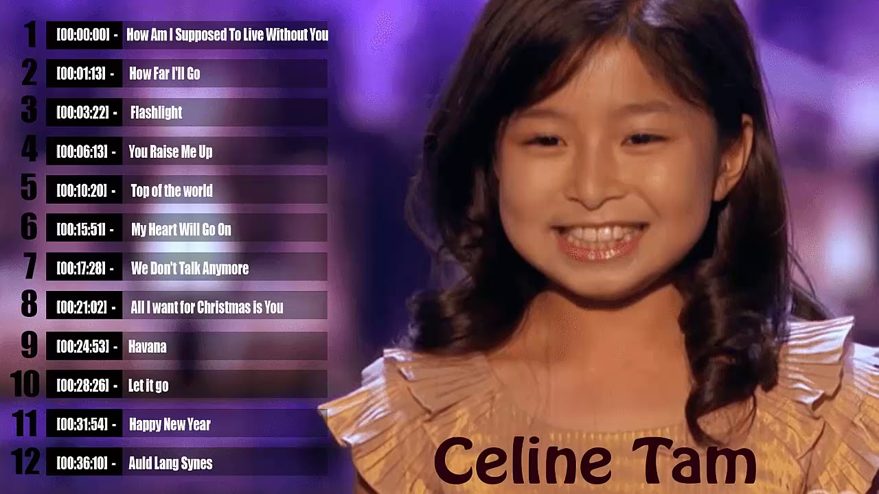 Celine Tam Best Songs Of Celine Tam Celine Tam All Song Americas Got Talent 2018 Youtube 