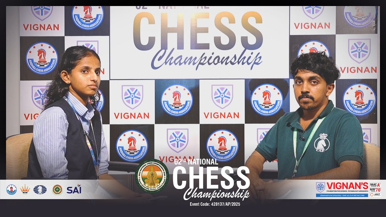 Chit Chat with Abhishek | National Chess Championship I - YouTube