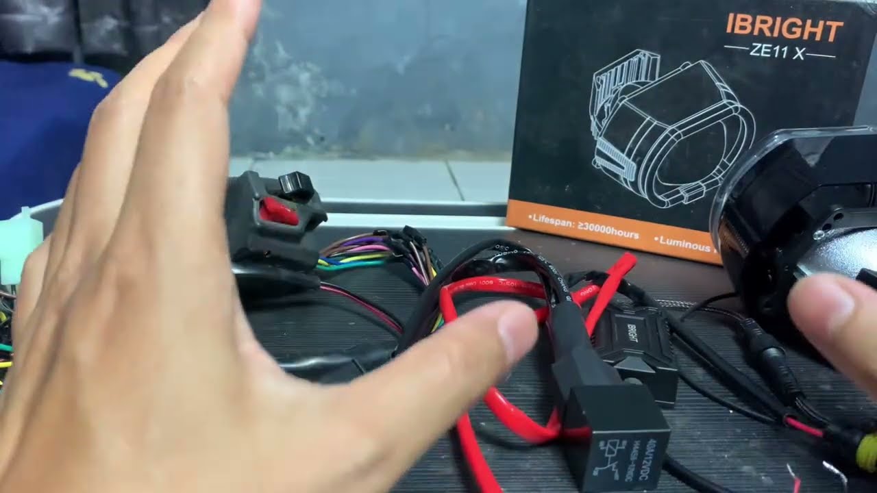 Pasti bisa, pasang saklar vixion menggunkan relay ke biled 2,5 inchi