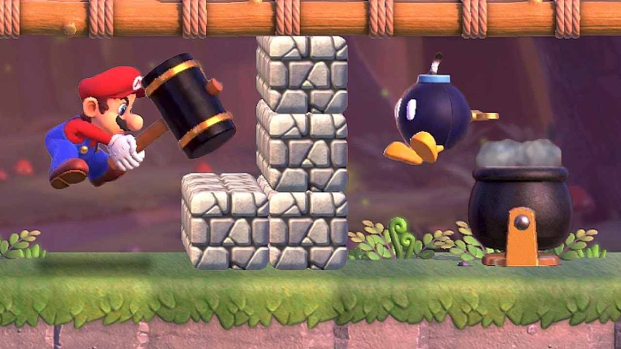 Mario vs. Donkey Kong (Switch) - World 7: Mystic Forest (All Gold Stars)