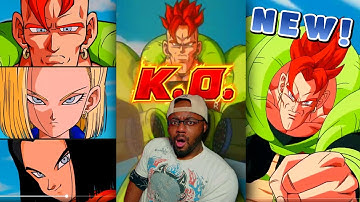 NEW ANDROID 16 with UNIT SUPER ATTACK 17 & 18 ANIMATIONS + FULL BREAKDOWN!