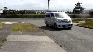 How to enter an intersection with no road markings
