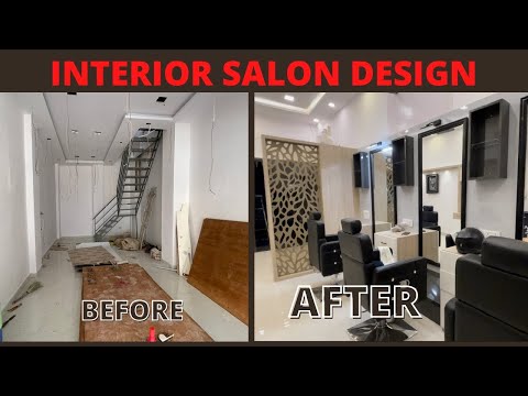 Hair salon interior design