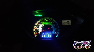 Pasang alis running dan daymaker 3 mata di Supra 125