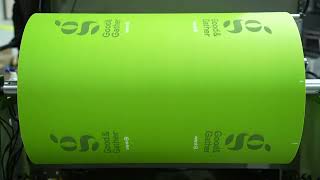 OYANG Double Color Roll-to-Roll Nonwoven Screen Printing Machine | 1500–2200 m/h