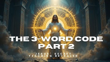 Jesus’ Hidden 3-Word Code to Enter the Monad (Advanced Teaching, Part 2)