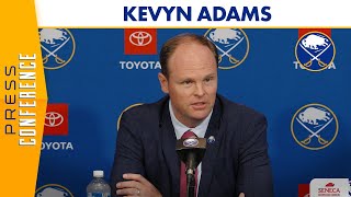 Buffalo Sabres GM Kevyn Adams On Drafting Radim Mrtka, Trading JJ Peterka | 2025 NHL Draft