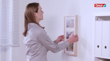 tesa Powerstrips® Picture Hook - the clever choice for hanging pictures