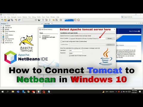 How to add Tomcat server in NetBeans and create the web-page/application | website | JAVA servlets