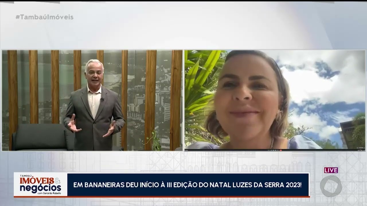 Bananeiras deu início à III edição do Natal Luzes da Serra 2023