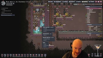 Oxygen Not Included DLC, Day 28! Sour Gas Boiler Completion, Part 2