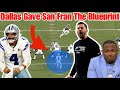 Game film dallas cowboys gave the 49ers the blueprint on the eagles