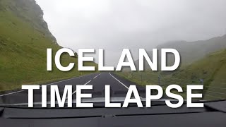 Iceland September 2021 - Time Lapse Drive Vík í Mýrdal and Skaftafell