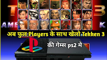 PS1 GAMES PLAY IN PS2 TEKKEN 3 FULL Character
