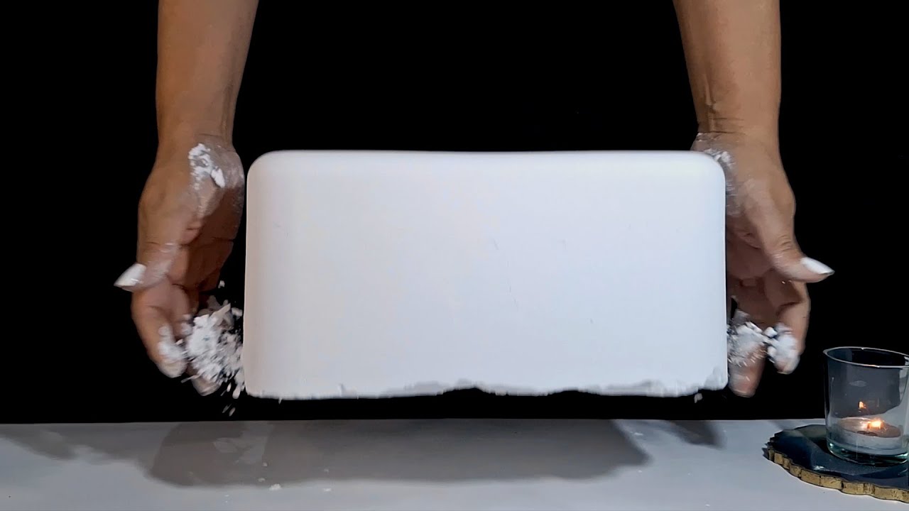 ASMR Baking soda | Rompamos juntos un Gran Bloque de 10 kilos 😱
