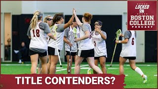 Powerhouse Boston College Lacrosse, Shea Dolce & Marissa White Ready To Dominate The Acc