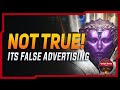 Not true its false advertising  diablo immortal