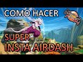 [DBFZ] COMO HACER SUPER INSTANT AIRDASH