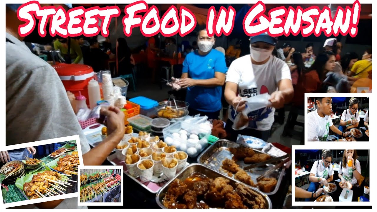 Street food in Philippines GENSAN CITY OVAL PLAZA NIGHT MARKET Eat with us streetfood 