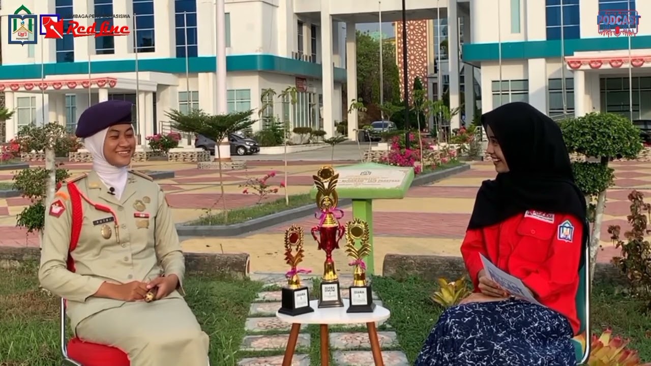 Resimen Mahasiswa Satuan 709 IAIN Parepare Torehkan Prestasi Juara Umum Pedoman se-Sulsel