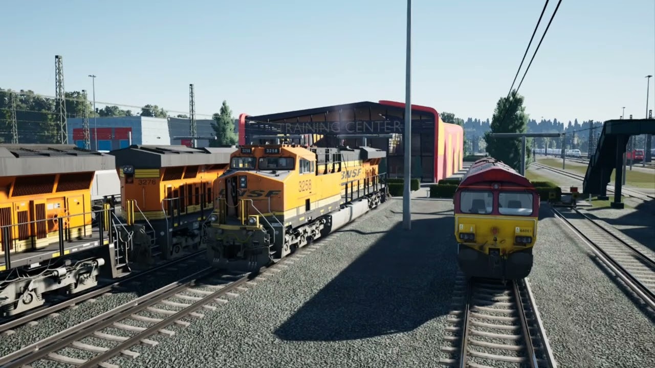 TSW3 ES44C4 Idle but its Wallace Hammering for 1 min