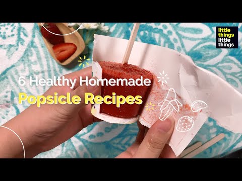 6 Healthy Homemade Popsicle Recipes