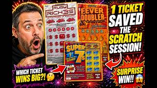🔥🎟️ RUBY RICHES... FEVER DOUBLER... SUPER 7'S! WHICH TICKET STOLE THE SHOW?! 🎟️🔥