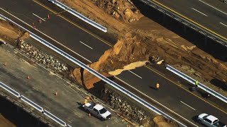 Flood damages highway linking LA and Phoenix